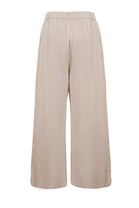 Ivory Denim Flare Pants - Tastes Like Couture