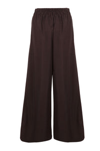 Coffee Tailored Wide Leg Pants - Tastes Like Couture