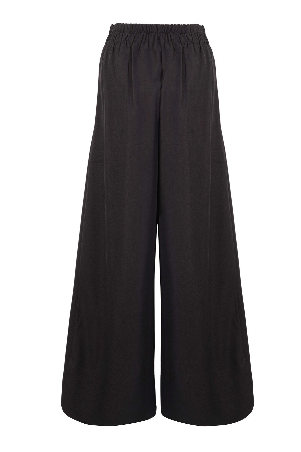 Charcoal Grey Tailored Wide Leg Pants - Tastes Like Couture
