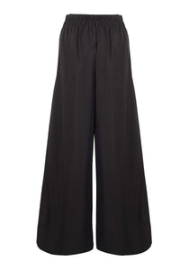 Charcoal Grey Tailored Wide Leg Pants - Tastes Like Couture