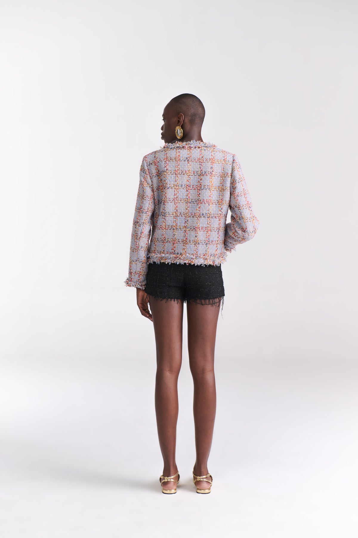 Blue Tweed Jacket - Tastes Like Couture