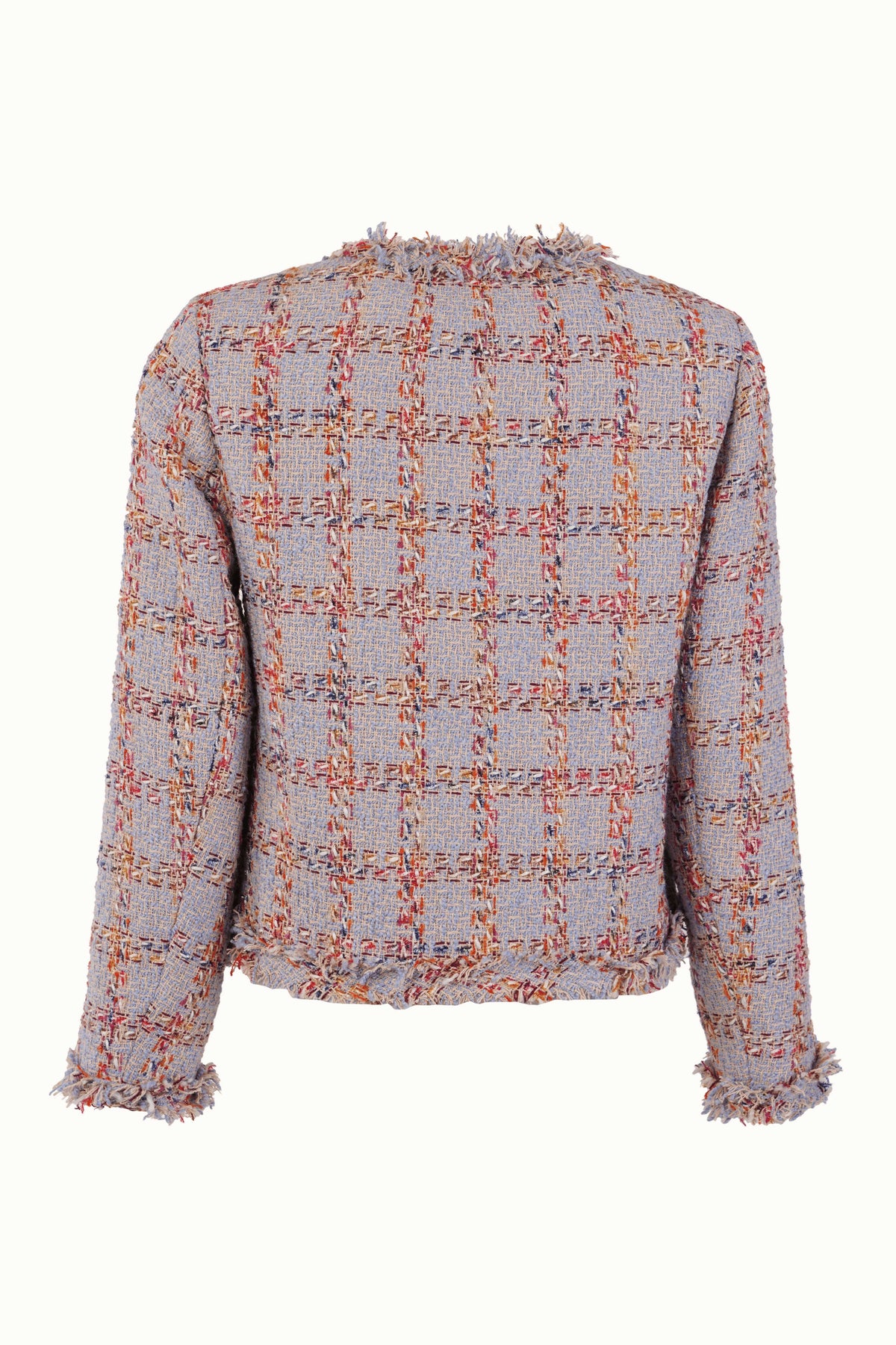 Blue Tweed Jacket - Tastes Like Couture